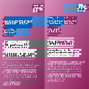 'Resident doctor strike. NHS GP practices will continue to be open. Please continue to attend your GP and dental appointments, unless you are contacted and told otherwise.'