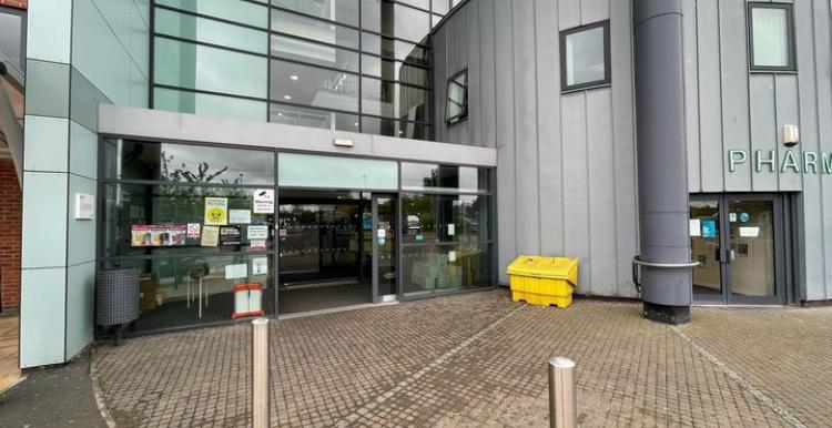 Urgent Treatment Centre in Widnes entrance. 