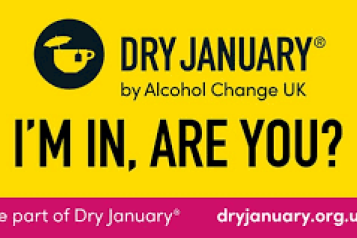 'Dry January by Alcohol Change I'm in Are you? Be part of dry January. dryjanuary.org.uk