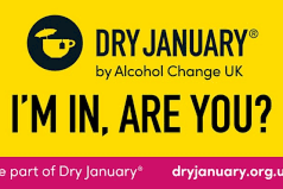 'Dry January by Alcohol Change I'm in Are you? Be part of dry January. dryjanuary.org.uk