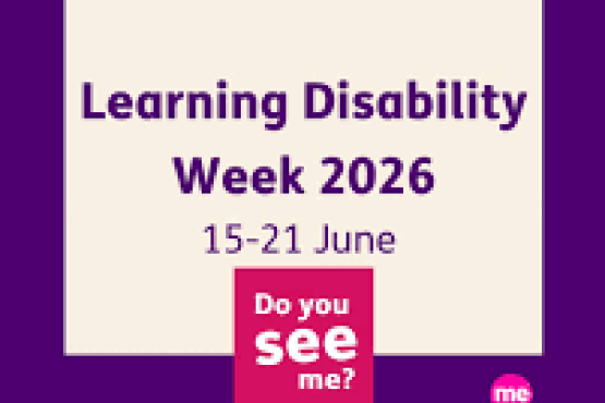 'Learning Disability Week 15-21 June. Do you see me?' 